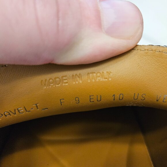 Bally Pavel Penny Driving Moccasins with B-Chain Monogram -- Size 10 US - Picture 10 of 12